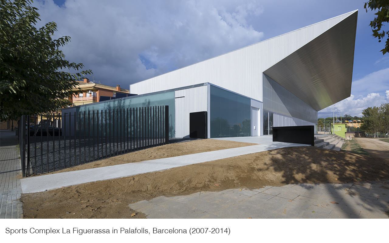 Sports Complex La Figuerassa in Palafolls, Barcelona (2007-2014)