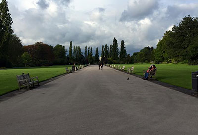 Image of walking path at Regent's Park