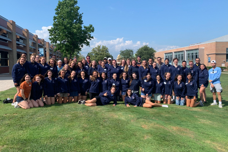 Peer mentor group photo.