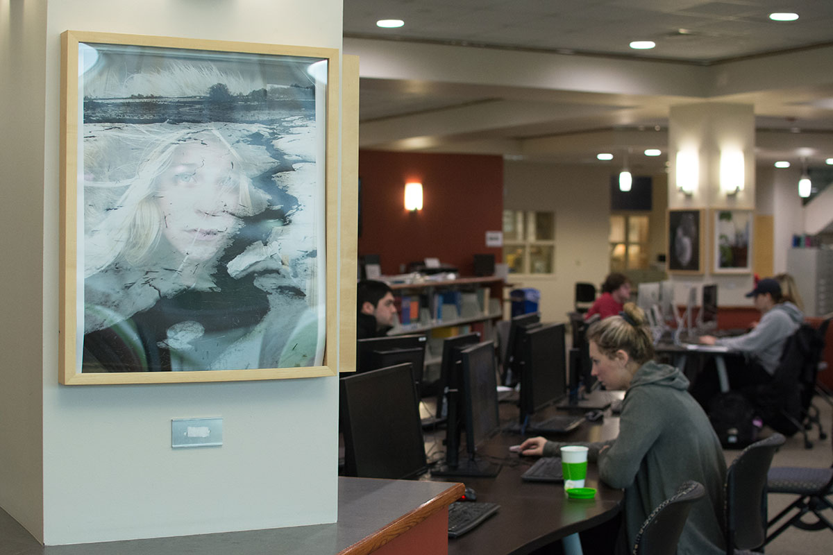 Art in the campus library