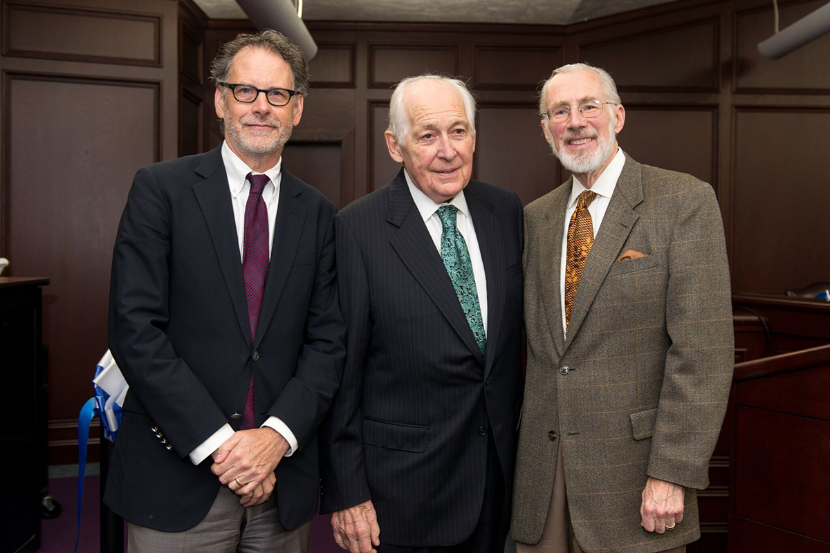 Dean Yelnosky, Judge Selya, President Farish