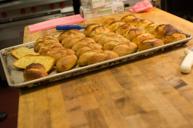 Bread hot out the oven