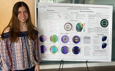 Elizabeth Wexler presents her poster