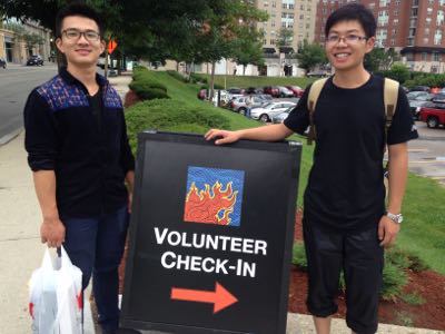 WaterFire volunteers