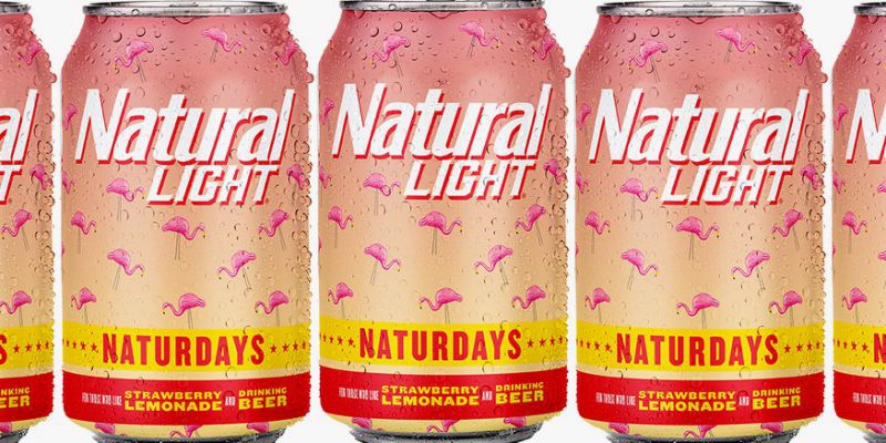 Naturdays beer cans.