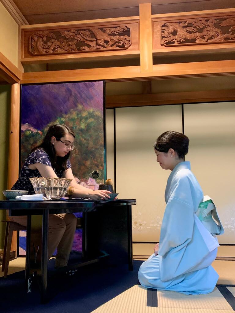 Methot traveled to Japan in July 2024 as part of a Global Studio experiential design and education course.