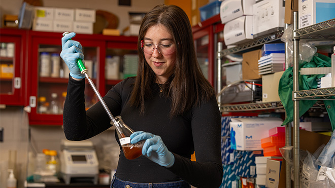 Winsten plans to attend graduate school, where she plans to study epidemiology.