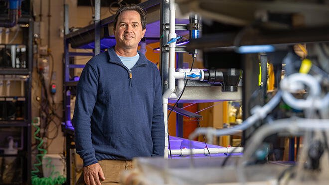 Marine Biology Professor Andy Rhyne