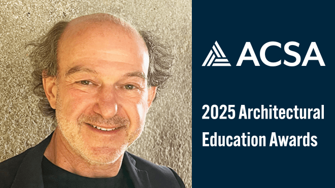 Roger Williams University Professor of Architecture Julian Bonder.