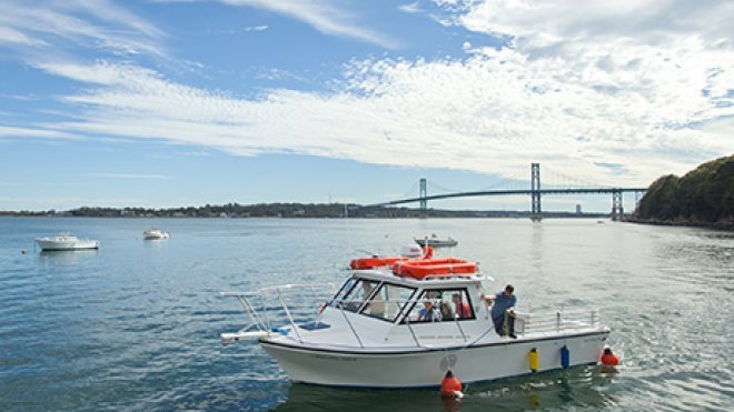 RWU's new research vessel