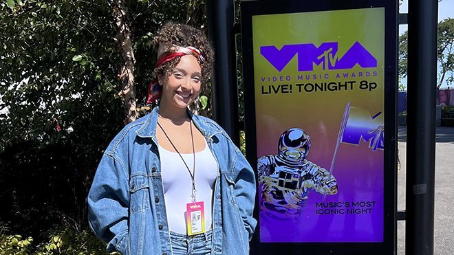 Junior Daniella Hernandez recently took her passion for bomba to the global stage, performing at the 2024 MTV Video Music Awards.