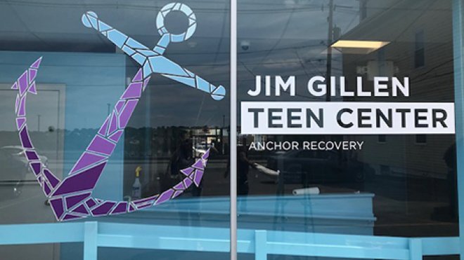 Logo of teen center