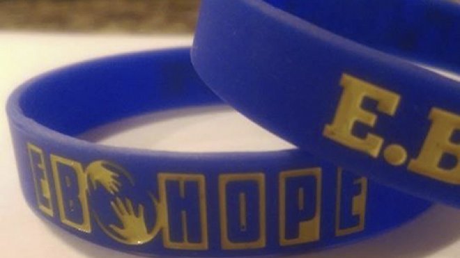 Bracelets with group logo