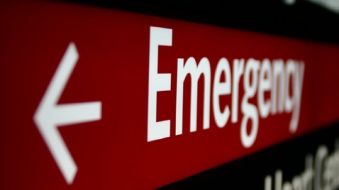 Emergency room sign