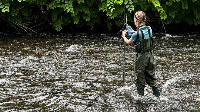 River sampling