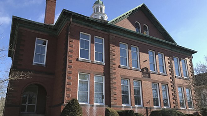 A former school building in downtown Bristol that will become an arts center.