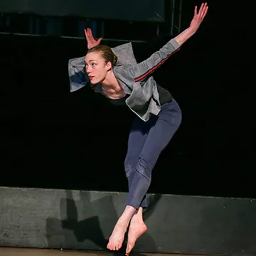 Ellen Oliver dancing