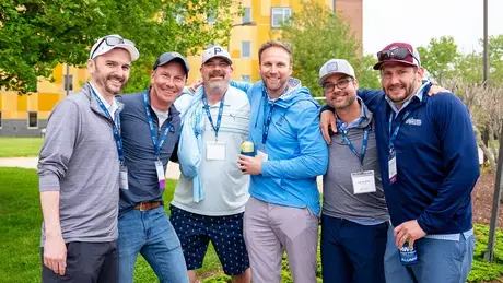 More than 380 alumni returned to Roger Williams University's Bristol campus for the annual Alumni &amp; Reunion Hawk Weekend, held May 30 to June 1