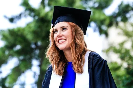 Photo of graduate