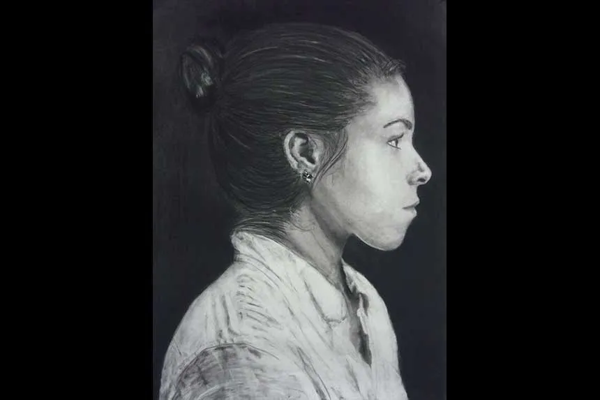 A self portrait.
