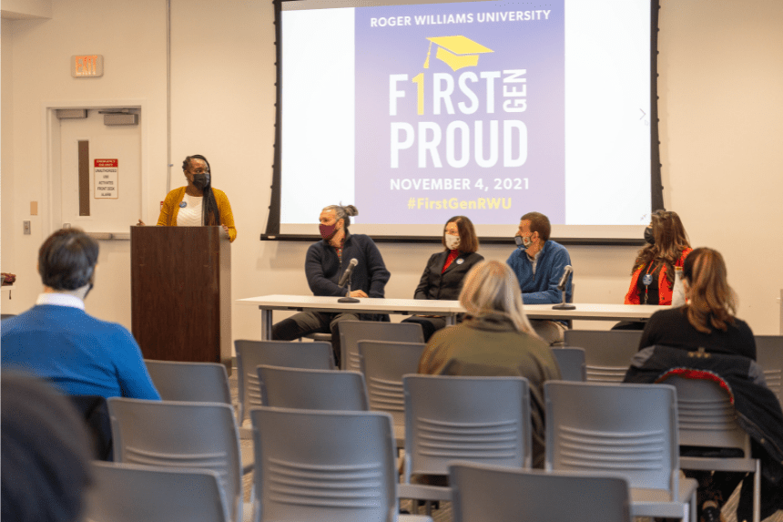 First generation faculty and staff panel