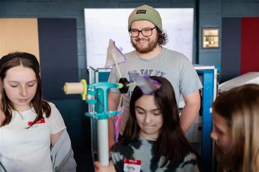 Students at KidWind