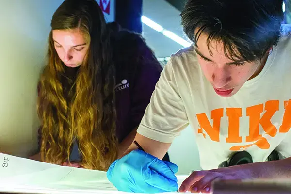 Forensic Science students